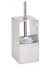 NIVA Scopino in acciaio inox con adesivo 37 x11,5 x 11 cm