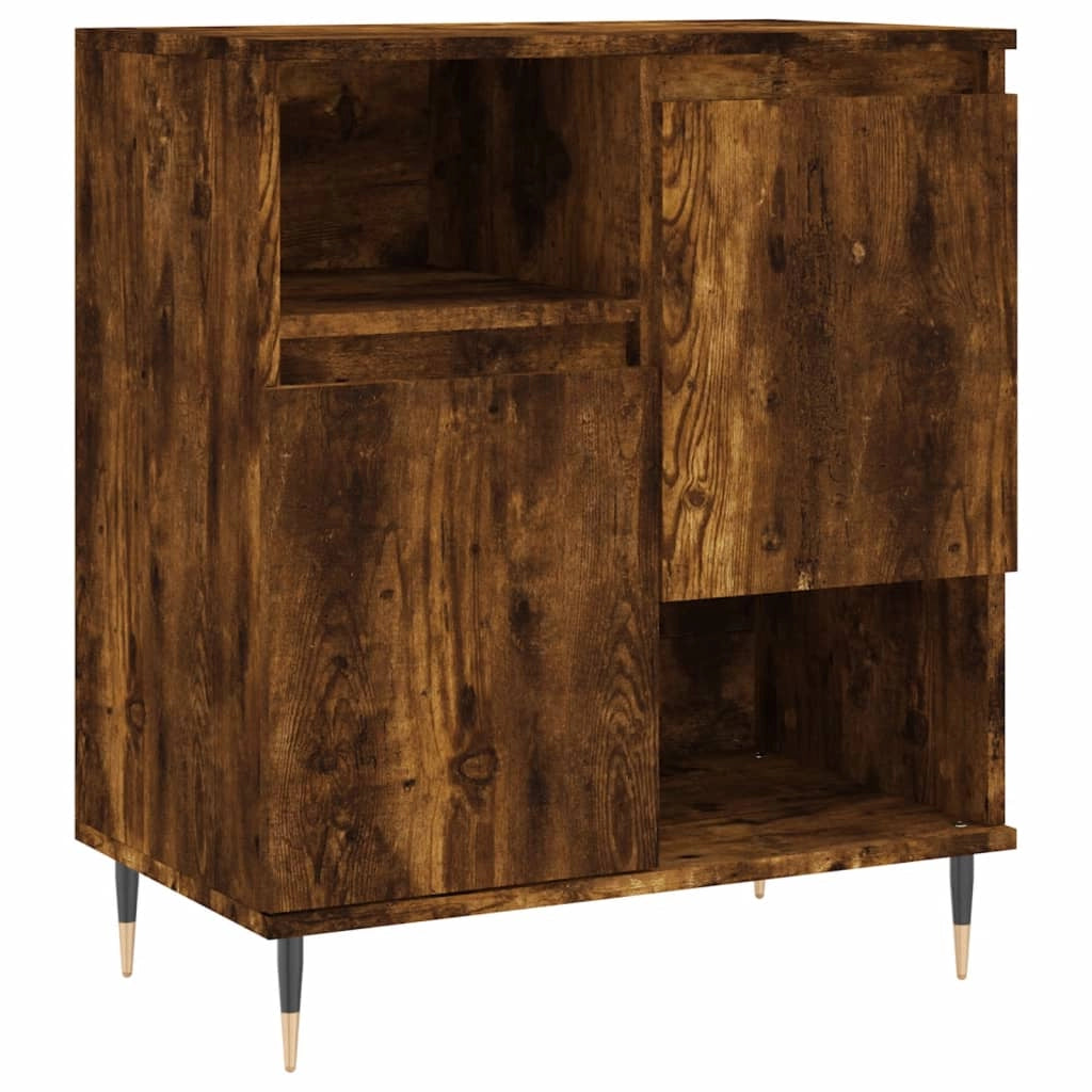 Buffet credenza cassettiera armadio mobile contenitore organizer per cucina soggiorno salotto 60 x 35 x 70 cm legno ingegnerizzato marrone 02_0030988