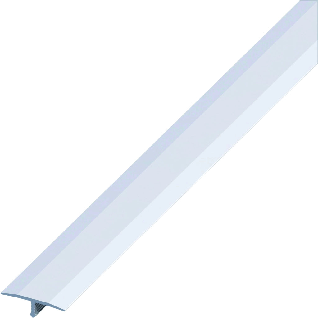 Alfer PROFILO DI COPERTURA GIUNTI ALLUMINIO Argento Satinato mm. 14x2,5 mt. 5.00 pz