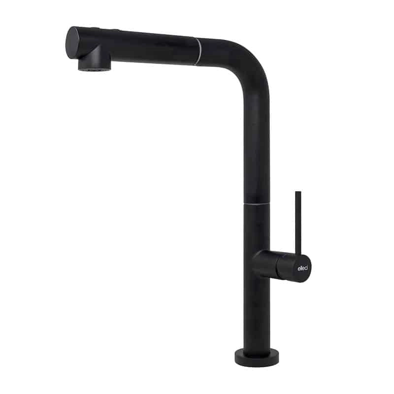 Rubinetto Miscelatore Cucina Elleci Flux Keratek Plus Black Matt MOKFLUBK