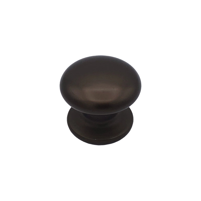 Pomolo fisso per porta SAGUATTI 173/70IB in alluminio marrone opaco