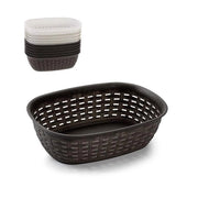 1 Pezzo Cestino Multiuso Cucina o Bagno 25,5 x 18 x 7,3 cm Vari Colori