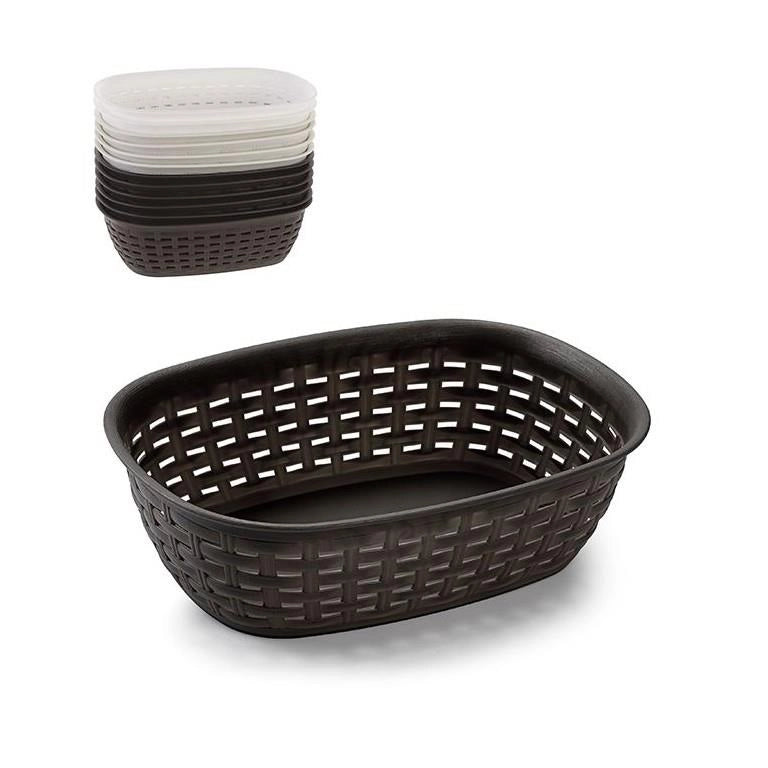 1 Pezzo Cestino Multiuso Cucina o Bagno 25,5 x 18 x 7,3 cm Vari Colori