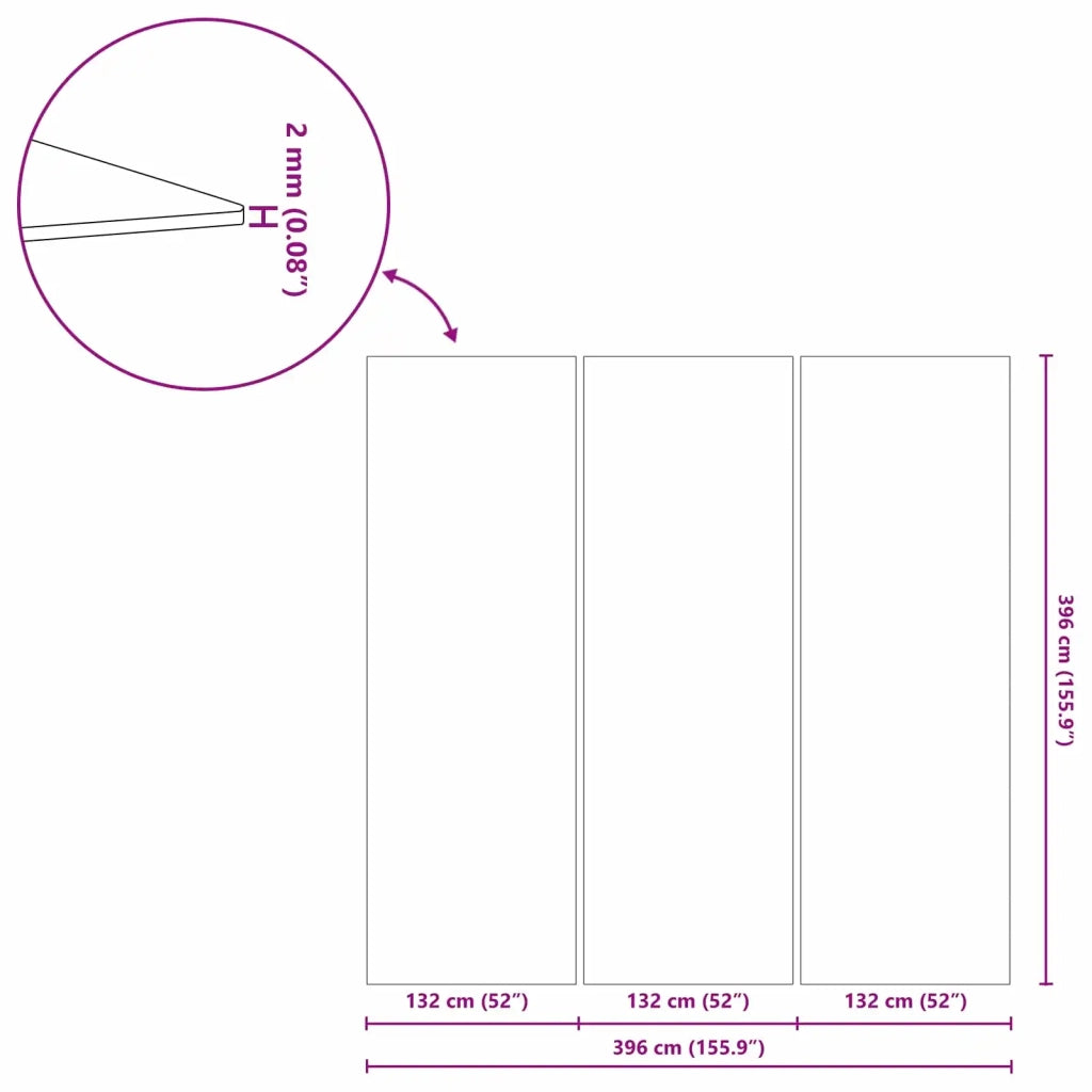Telo per Fondo Piscina Grigio chiaro 396 x 396 x 0,1 cm 42009102