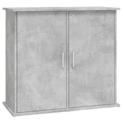 Base per mobiletto per acquario 81 x 36 x 73 cm legno ingegnerizzato grigio 02_0045077