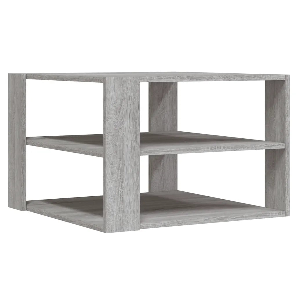 Tavolino Salotto Grigio Sonoma 59,5x59,5x40cm Legno Multistratocod mxl 85946