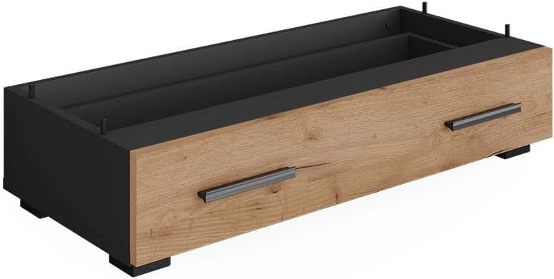 Modulo aggiuntivo Frank, Bianco, 80 x 17.4 cm con cassetto, adatto per l'ampliamento di armadi multifunzione