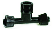 RACCORDO A T PER ALA GOCCIOLANTE FILETTO MASCHIO  mm. 16x16x3/4 50.00 pz