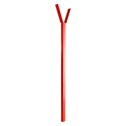 SUPPORTO ASTA BARRIERA 761 FISSO VERNICIATO ROSSO UNIVERSALE RICAMBIO