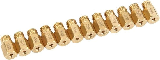 Carburatore Spigotti di Scarico - Testa di Cono in Metallo Resistentente all'Usura per Motocicletta.