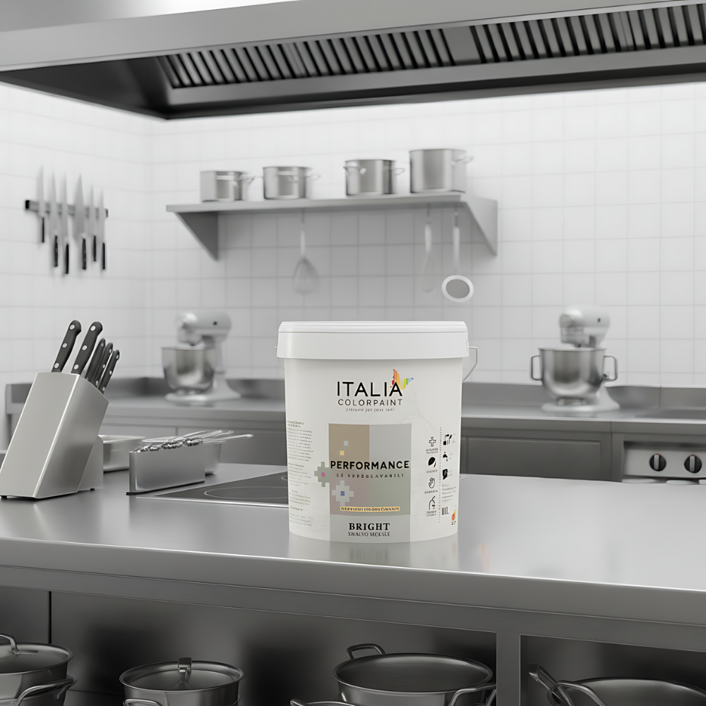 Performance bright smalto murale ecologico all acqua *** formato 10 lt, finitura opaca, confezione 1