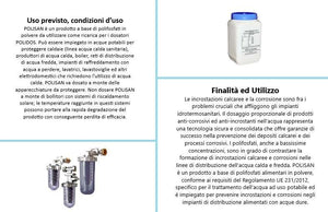 Polisan polifosfati in polvere per dosatore anticalcare - barattolo da 1 KG