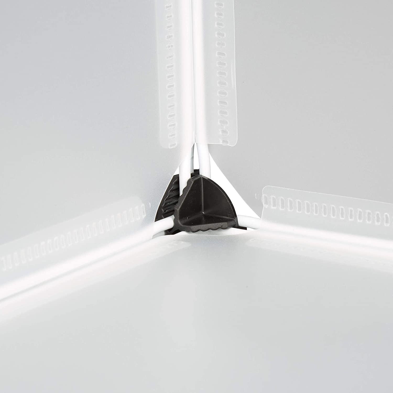 Scaffale per scale Libreria divisoria bianca 6 scomparti 13_0001140