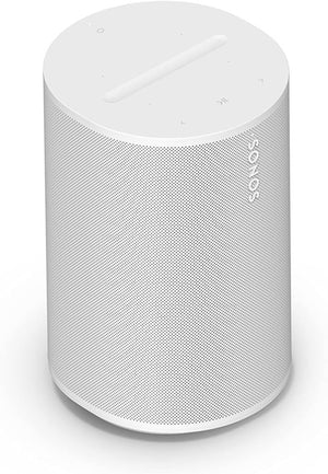 Sonos Era 100, smart speaker altoparlante Wi-Fi, Bluetooth e line-in 3,5mm, Alexa integrata e Air Play 2, Trueplay, Bianco