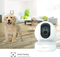Telecamera Wi-Fi Interno 1080p, Videocamera Sorveglianza, Motorizzata a 360¬∞, Audio a due vie EZVIZ TY1