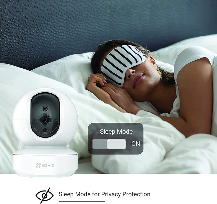 Telecamera Wi-Fi Interno 4Mp, Videocamera Sorveglianza, Motorizzata a 360¬∞, Audio a due vie EZVIZ TY1