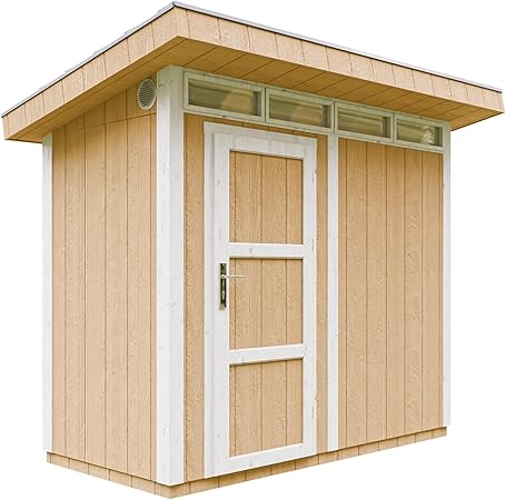 Casetta da Giardino di QUALIT? PREMIUM 3m?²-L161xW294cm - TIMBELA M901-HARVEST HONEY