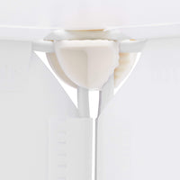 Armadio guardaroba con scaffale cubo 15 scarpiere in plastica componibili bianco 13_0001075_2