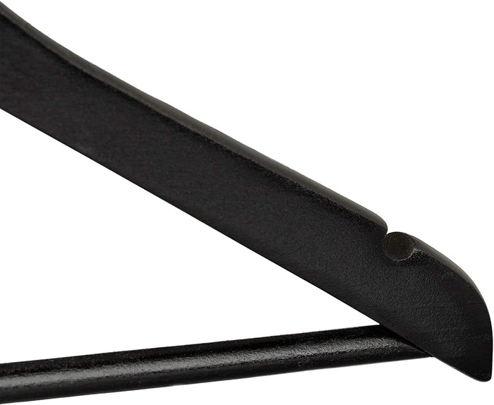 Set di 30 grucce con tacche in legno nero 13_0002499_3