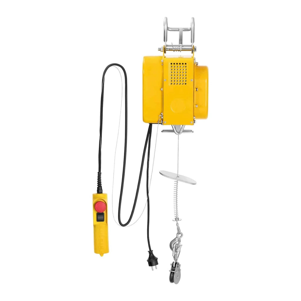 Paranco elettrico a fune (capacità di sollevamento: 600 kg motore 1050 W lunghezza cavo in acciaio: m) 14_0007139