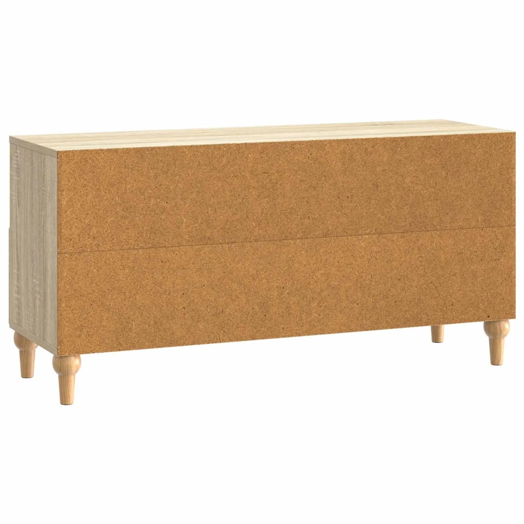 Mobile TV 102 x 34,5 x 50 cm Rovere Sonoma Legno ingegnerizzato 894217