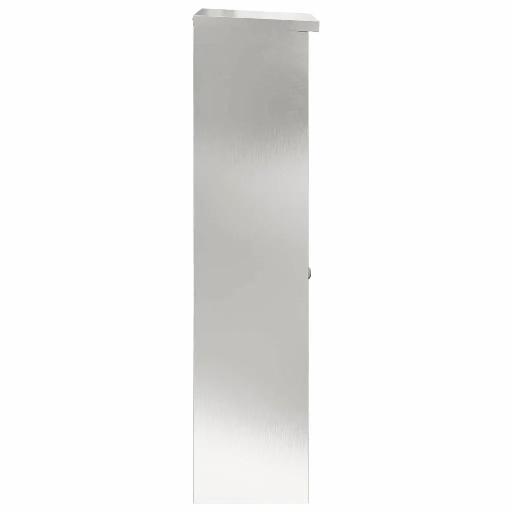 Cassetta per pacchi con porta Argento 44,5 x 29 x 110,5 cm CFW5903131
