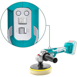 LUCIDATRICE 150mm A BATTERIA AUTO CARROZZERIA LEVIGATRICE TOTAL TOTTAPLI2001