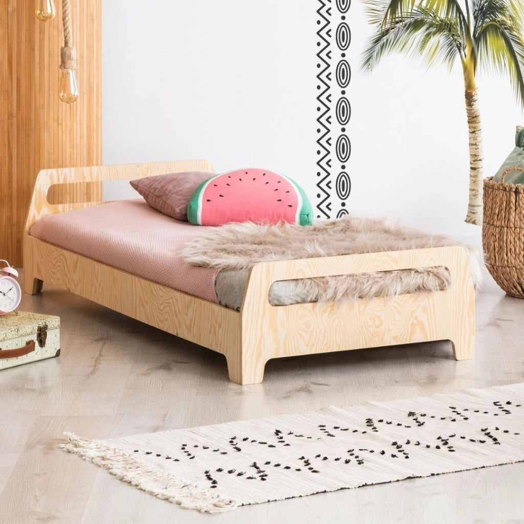 Lettino Montessori BINGO beige 180 x 90 cm