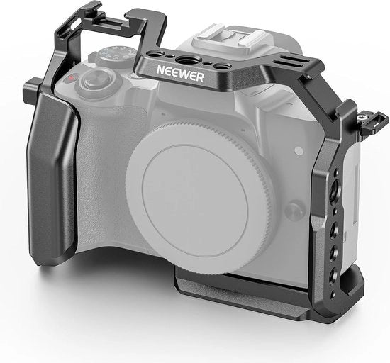 Cassa c 50/M50 II - Cassa video in alluminio robusta con chiusura HDMI, rail NATO e fori ARRI - Base Arca per DJI RS2 RS3 compatibilità
