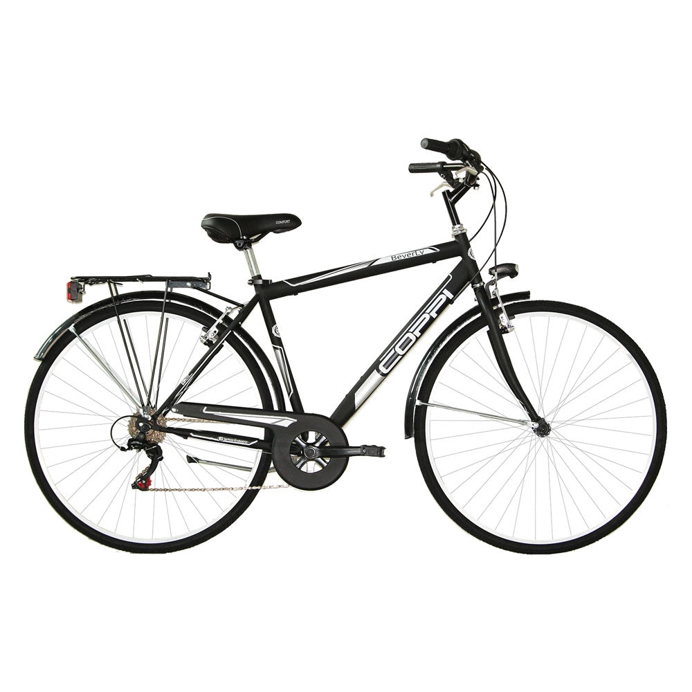 BICICLETTA UOMO 'TREKKING' COPPI 28 - nera  - MASCIAGHI