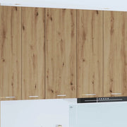 Armadio pensile con porta Rovere artigianale 40 x 31 x 100 cm 884345