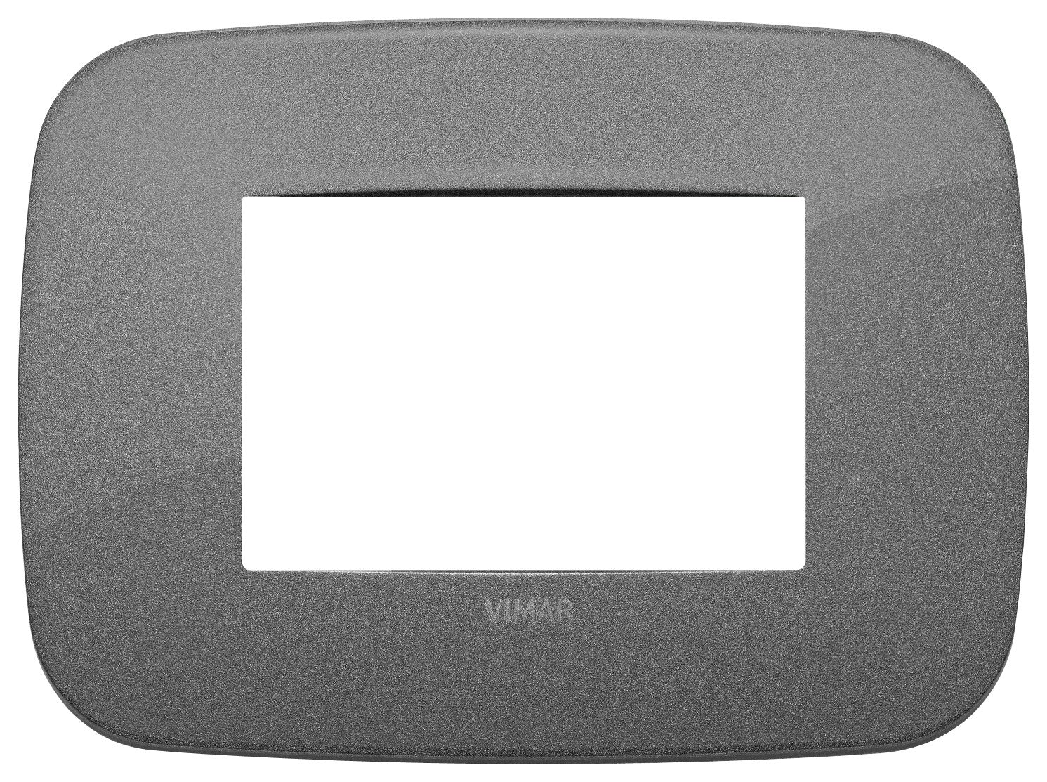 VIMAR Placca Round 3M ardesia - 19683.22