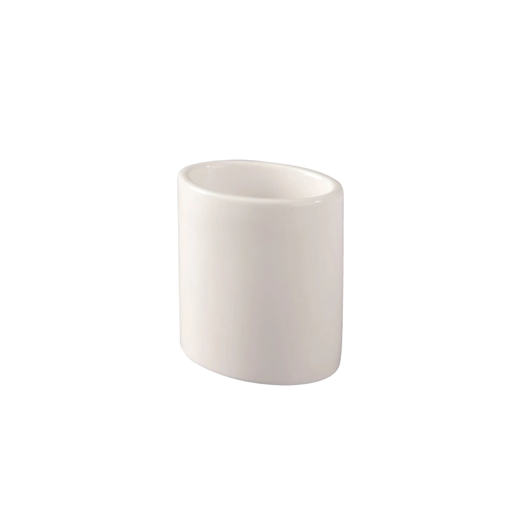 Bicchiere bianco - serie egg