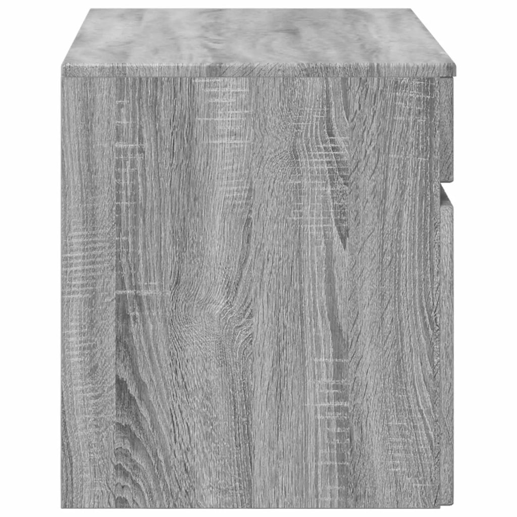 Mobiletto da Bagno a Muro Sonoma grigio 59 x 44,5 x 50 cm 890638
