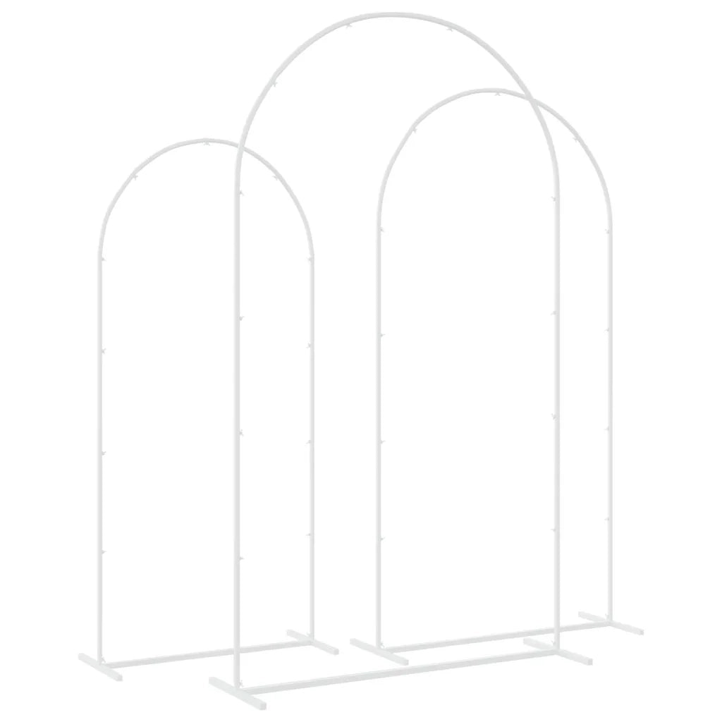 Arco Nuziale 3 pz Bianco Acciaio CFW8481627