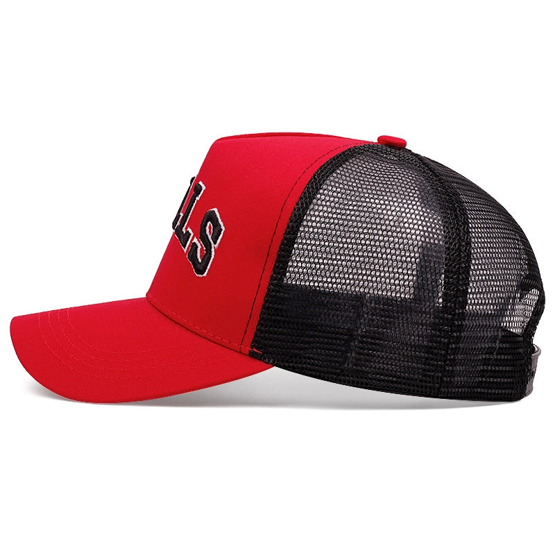 Cappellino da baseball rosso dei Bulls