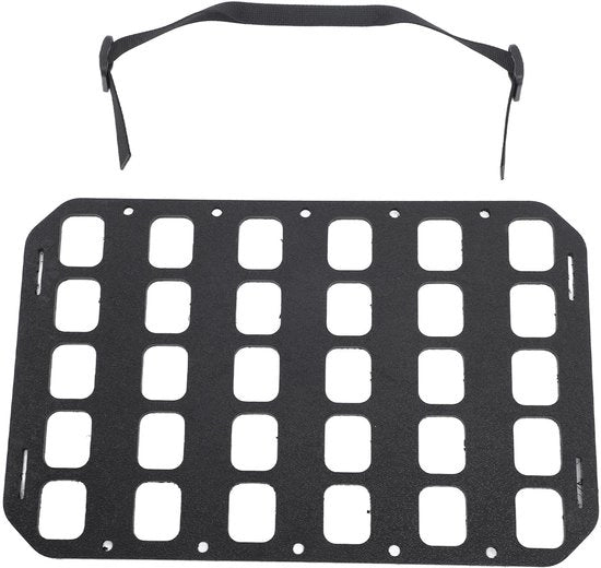 Pannello di attacco in PP duraturo - Utilizzo multifunzionale - Supporto per parete - Ganci di fissaggio fissi - Installazione flessibile - Portatile - Organizzatore