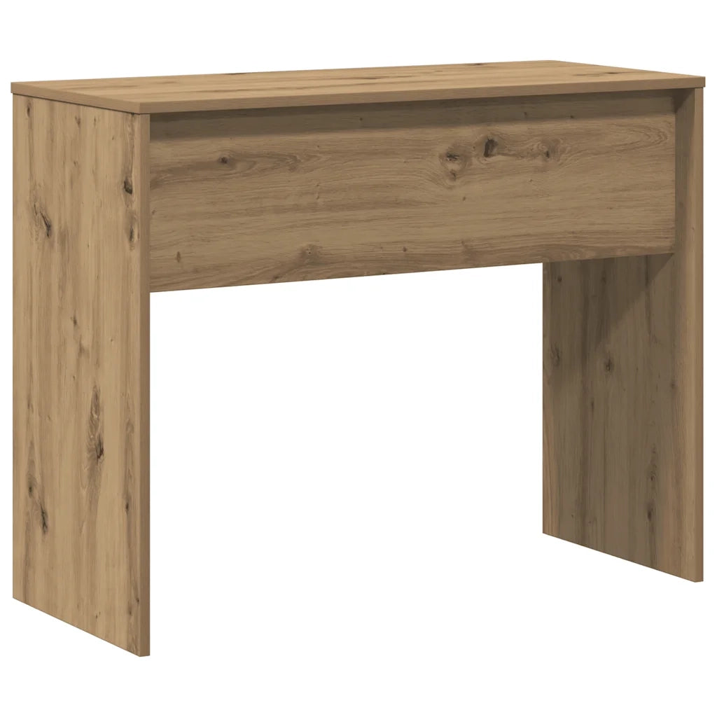Scrivania Rovere Artigianale 90x40x72 cm in Legno Multistrato 855833
