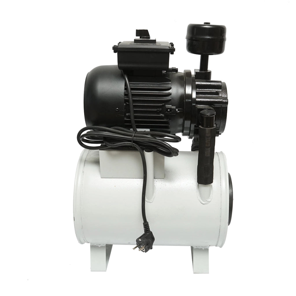 Pompa per vuoto a secco con motore da 550 W, 200 l/min 1440 giri/min e serbatoio per mungitrice per mucche Breckner Germany