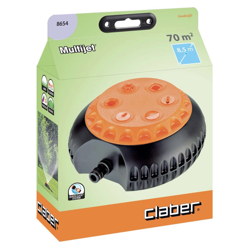 IRRIGATORE MULTIFUNZIONE CLABER  INNESTO RAPIDO SELF 8654