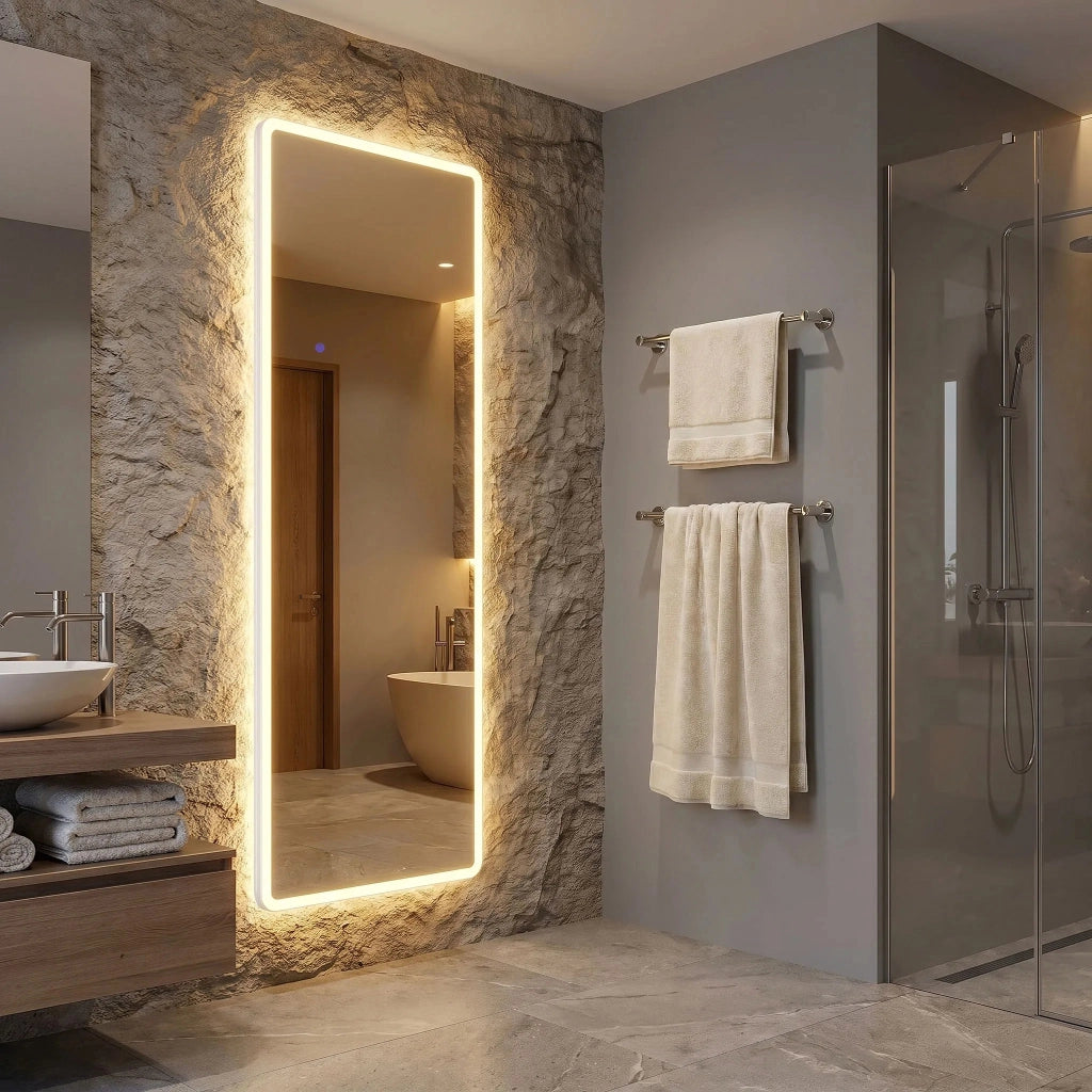 Specchio Led Classico 60x170cm White