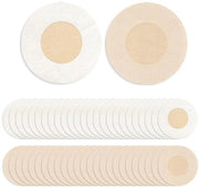 Coprimozzi per seno invisibili - Adesivi per seno autoadesivi - Coprimozzi per seno da gettoni - Materiale con colorazione cutanea - Impermeabile - Antiscivolo - Materiale con colorazione cutanea