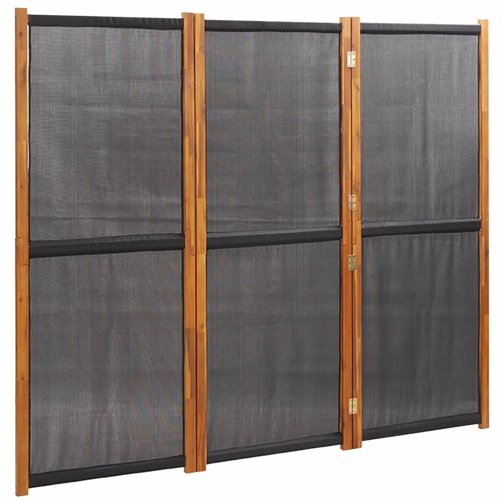 Paravento a 3 Pannelli Nero 210x180 cmcod mxl 94528