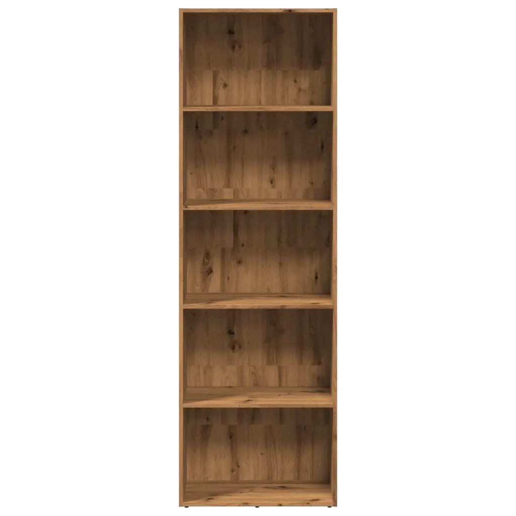 Libreria Rovere Artigianale 60x30x189 cm in Legno Multistrato 857925