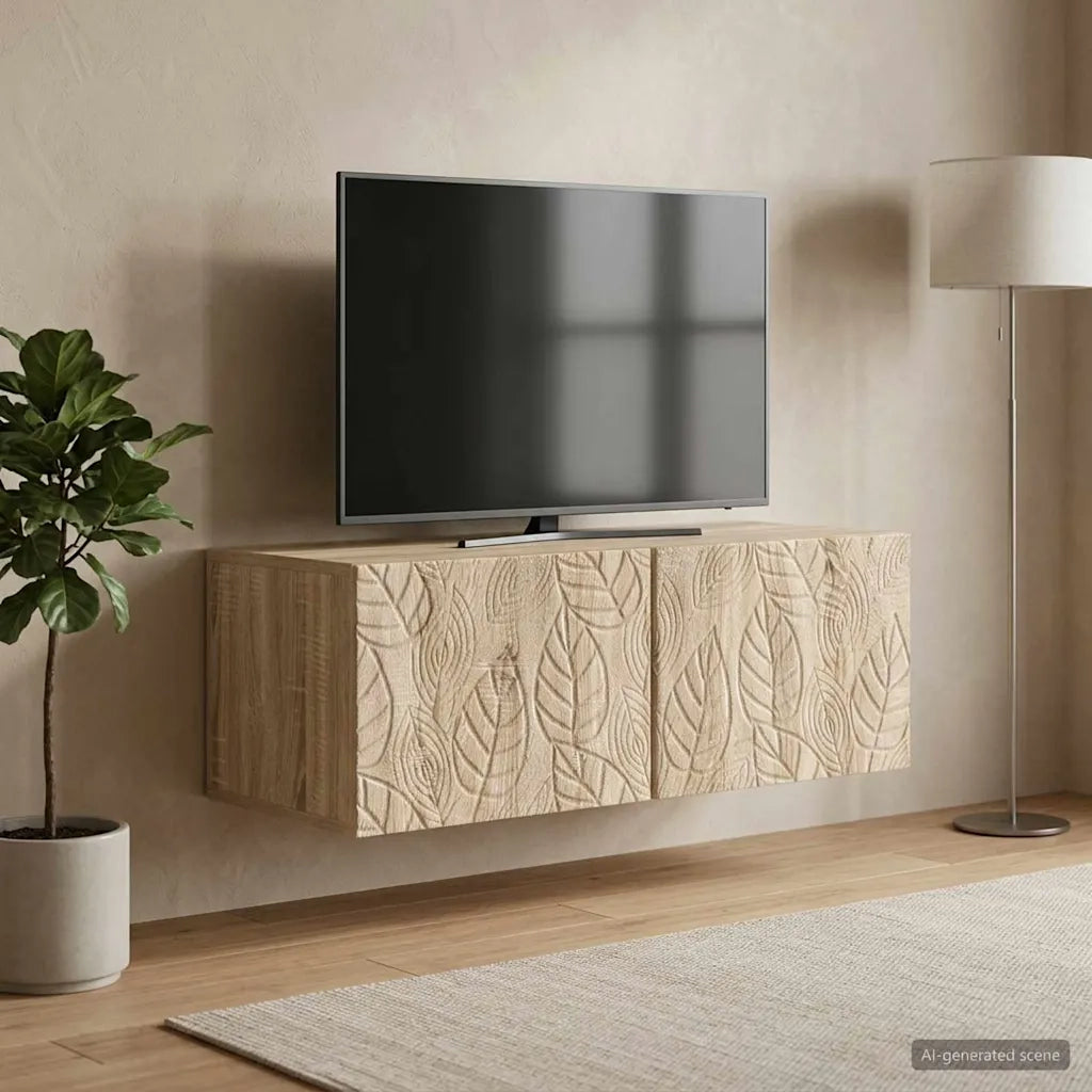 Mobile Porta TV da Muro 98 x 41 x 30 cm Rovere Sonoma 898867