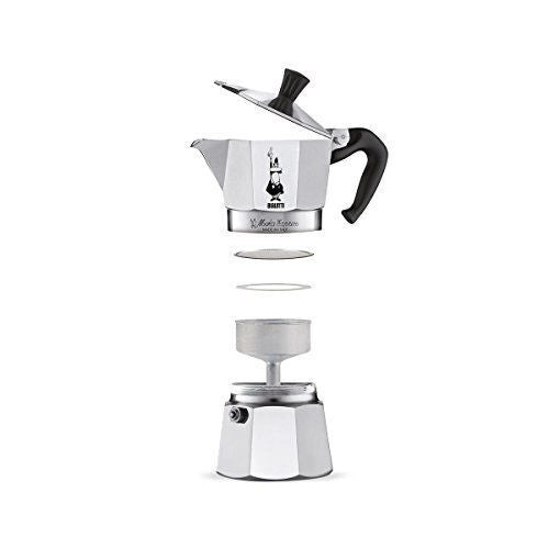 Bialetti 0001167 Moka Express Caffettiera 18 tazze 900 ml Alluminio Gas Elettrico colore Alluminio