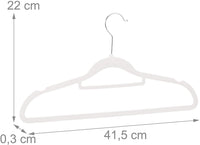 Set 30 grucce in velluto di metallo bianco 13_0000752