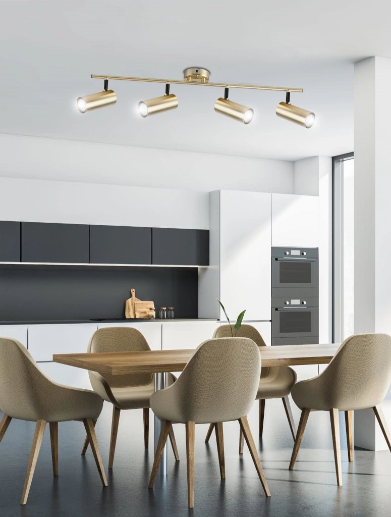 Plafoniera Candellux Colly oro metallo 4xGU10 94-01740