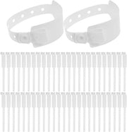 Bande di Identificazione per Ospedale - 100 Unità - Bande di Identificazione Mediche - Armband di Identificazione - PVC - Grande Scelta - Bande di Identificazione