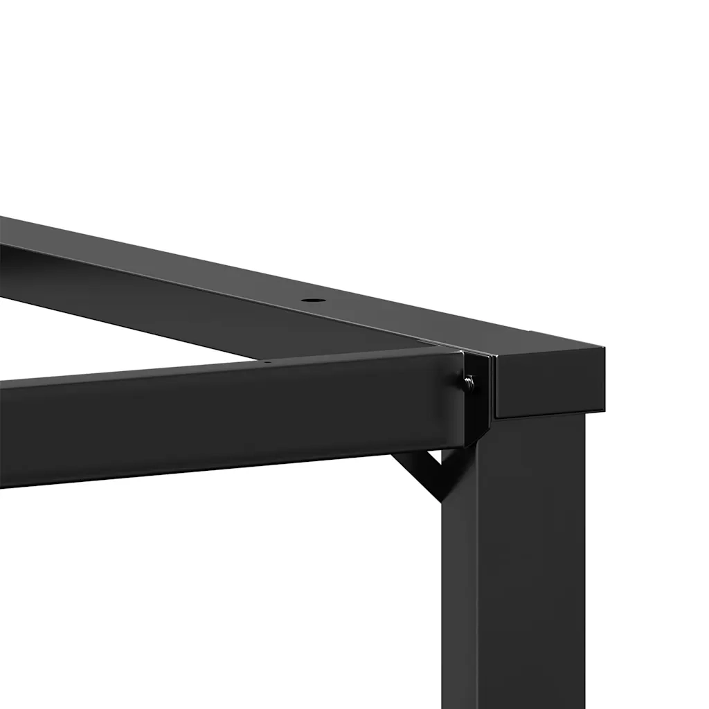 Telaio Gambe a O per Tavolo da Pranzo 60x60x73 cm in Acciaio